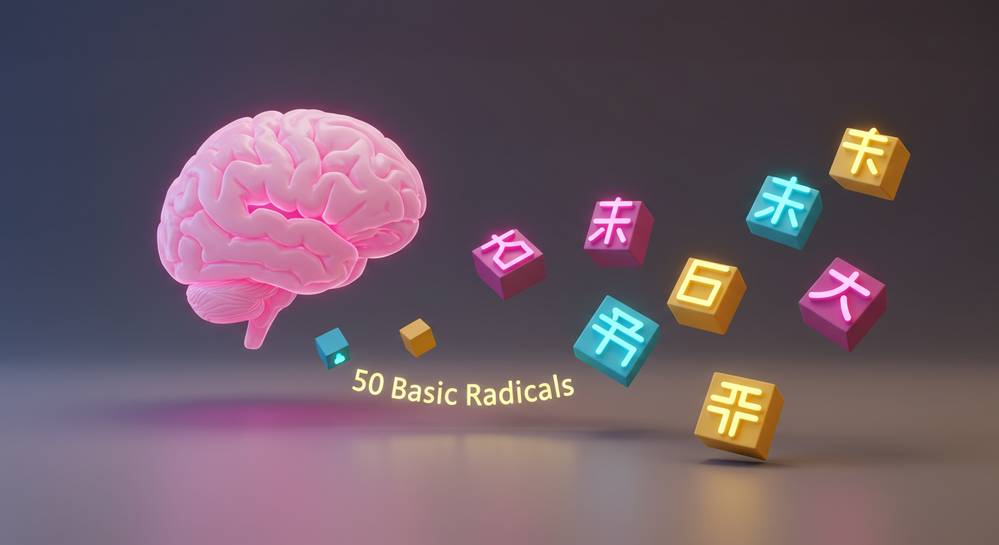 Phương pháp học 50 bộ thủ hiệu quả