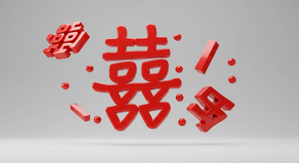 Hướng dẫn cách viết chữ hỷ và song hỷ đơn giản